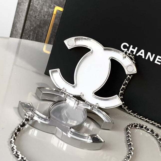 CC CLASSIC BAG CHAIN IN SILVER METAL