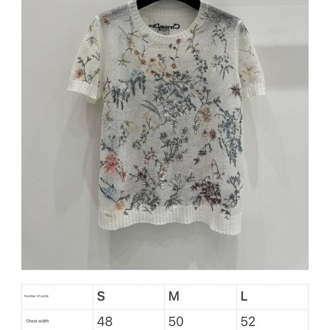 CREW NECK KNIT SWEATER 25S IN COTTON 266209