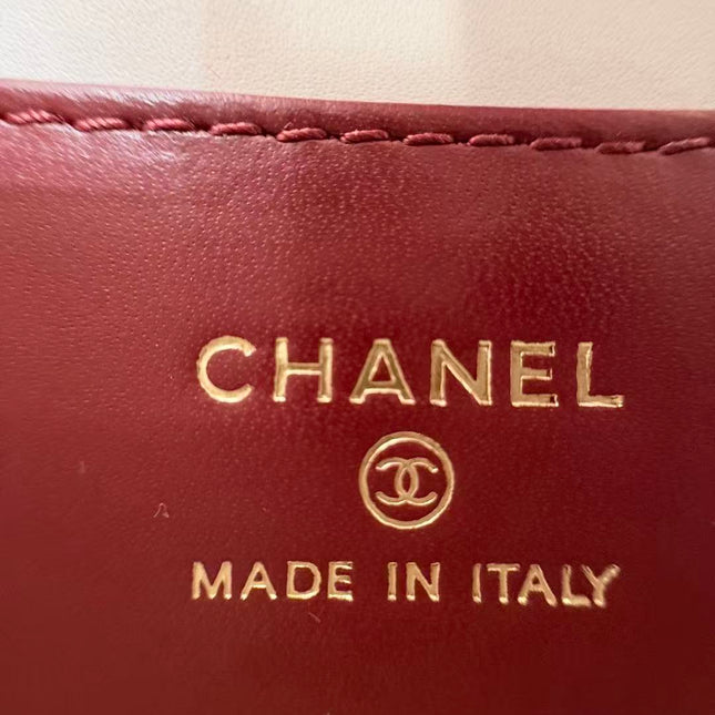 CHANEL 26S JENNY BAG 17 IN WHITE CALFSKIN