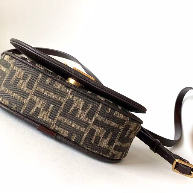 FENDI C'MON SMALL BAG IN  FF JACQUARD