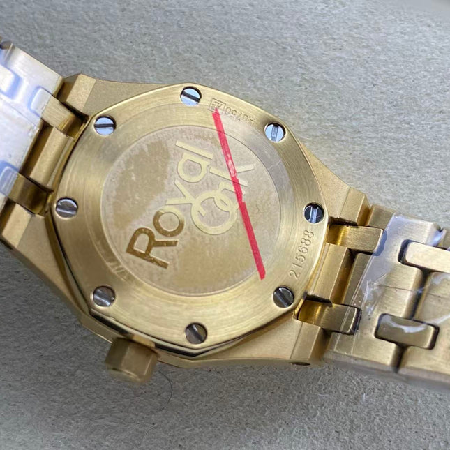 AUDEMARS PIGUET 26S ROYAL OAK MINI WATCH IN GOLD STAINLESS STEEL