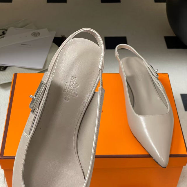 HERMES 80 LOVER PUMP IN NAPPA CALFSKIN
