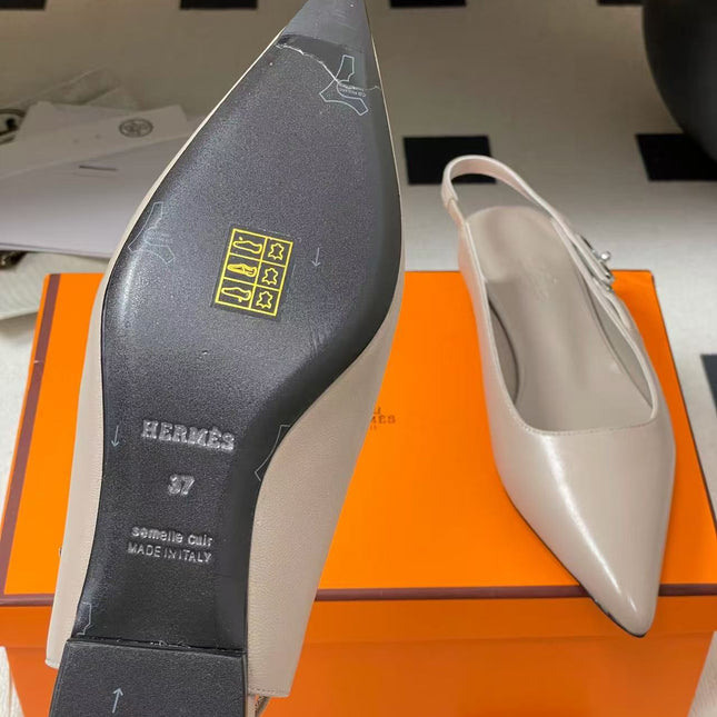 HERMES 80 LOVER PUMP IN NAPPA CALFSKIN