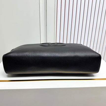 CHANEL 26S MESSENGER BAG IN BLACK CAVIAR 12726