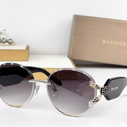 BVL 26S SERPENTI ROUND SUNGLASSES IN ACETATE