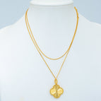 High-Quality Silver Alloy - 14K Gold Plated