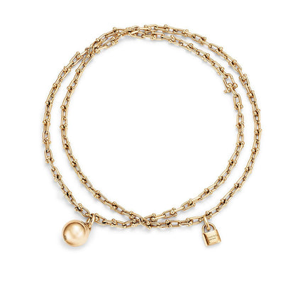 HARDWARE WRAP NECKLACE