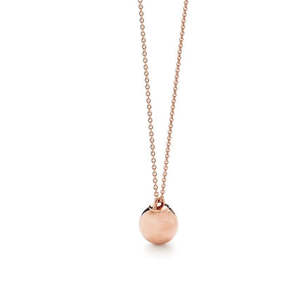 HARDWARE PENDENTIF BALL ROSE NECKLACE