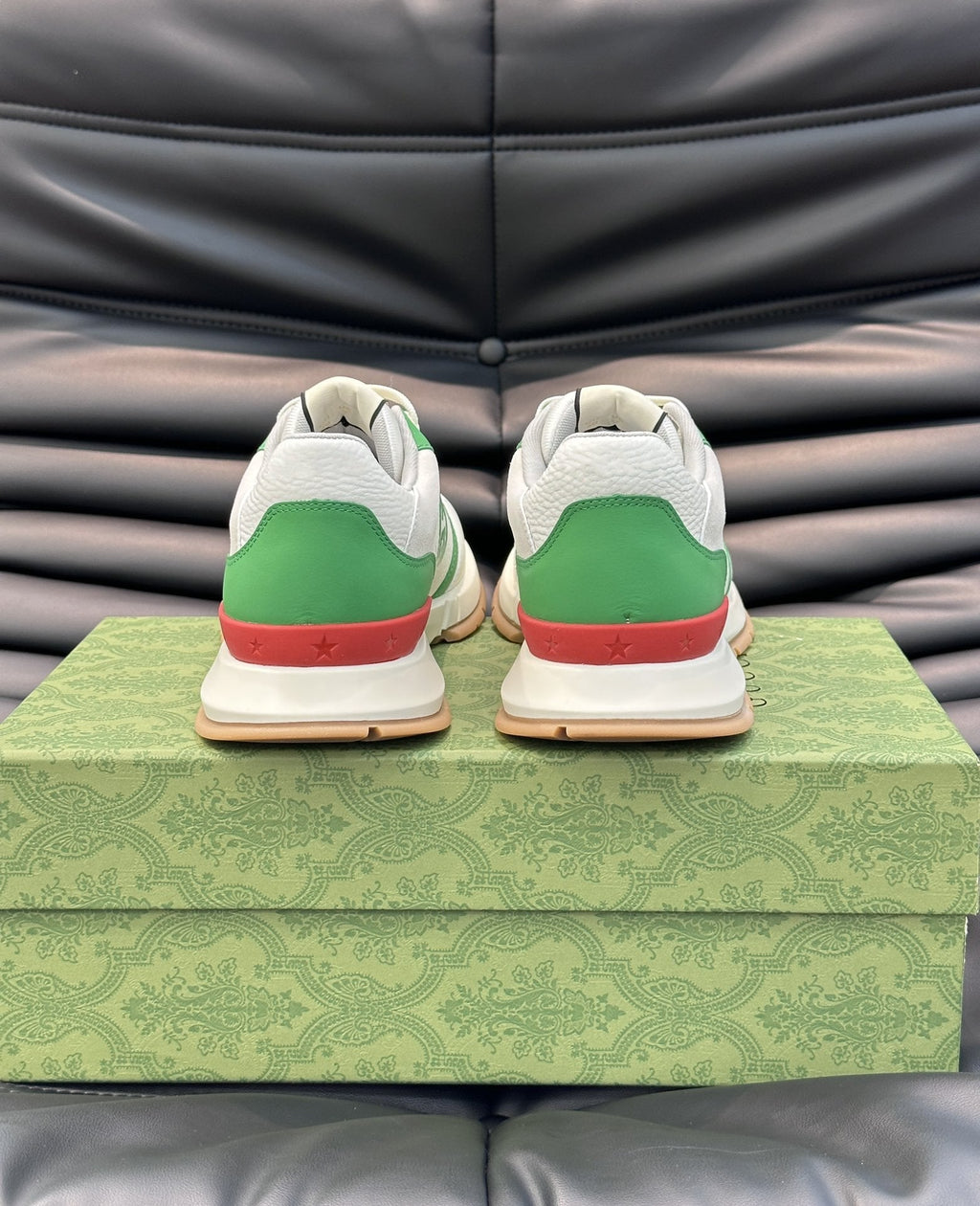 GG TRAINER GREEN WHITE