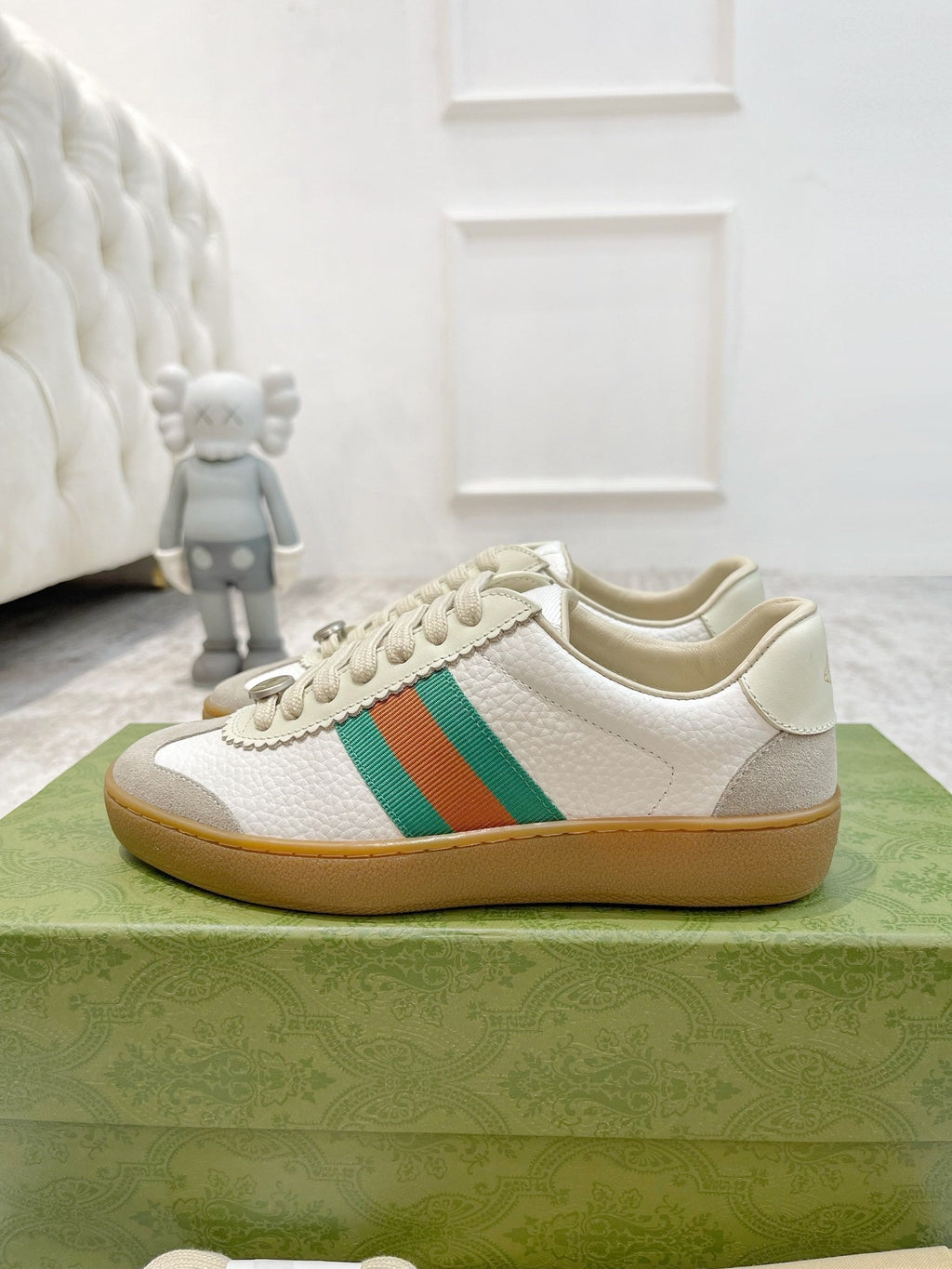 GG SNEAKERS ARDESIA WHITE LEATHER