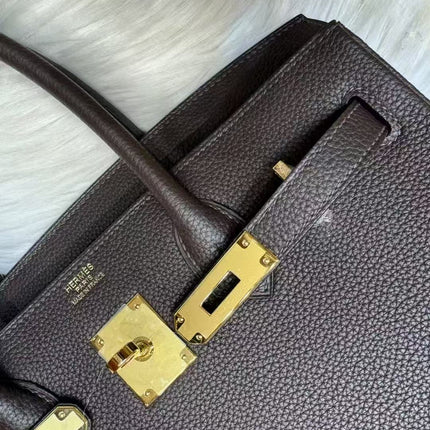 HM BIRKIN 35CM IN CHOCOLATE BROWN TOGO LEATHER GOLD HARDWARE