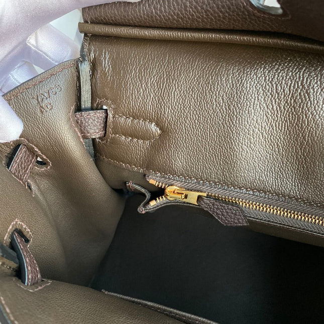 HM BIRKIN 35CM IN CHOCOLATE BROWN TOGO LEATHER GOLD HARDWARE