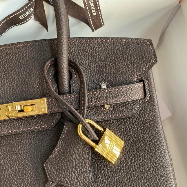 HM BIRKIN 35CM IN CHOCOLATE BROWN TOGO LEATHER GOLD HARDWARE