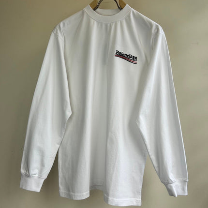 BALENCIAGA 26S LONG-SLEEVE CREW NECK T-SHIRT 194