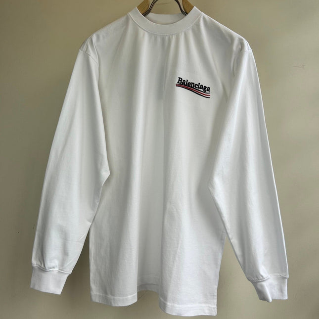 BALENCIAGA 26S LONG-SLEEVE CREW NECK T-SHIRT 194
