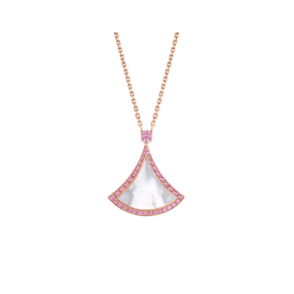 DREAM NECKLACE MOP DIAMOND PINK