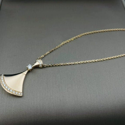 DREAM NECKLACE PINK GOLD DIAMOND