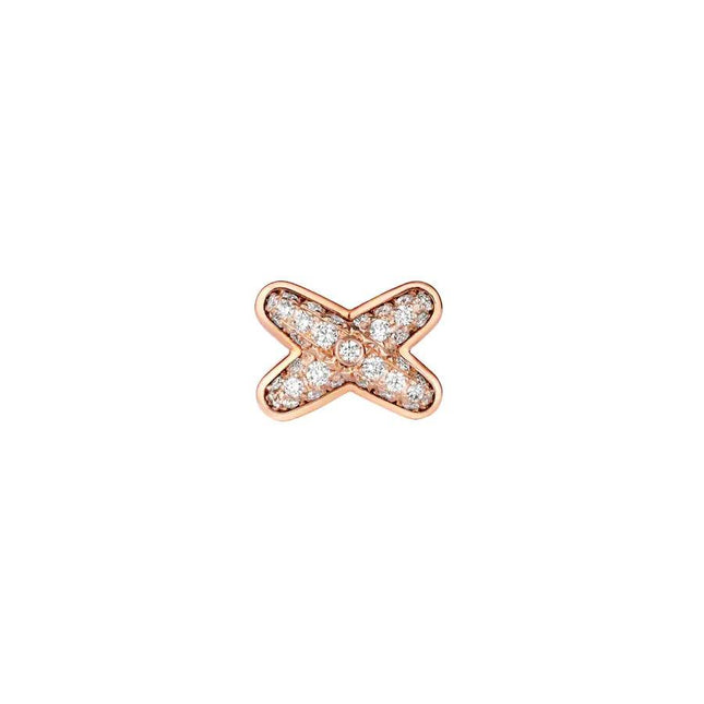 JEUX DE PINK GOLD DIAMOND EARRINGS