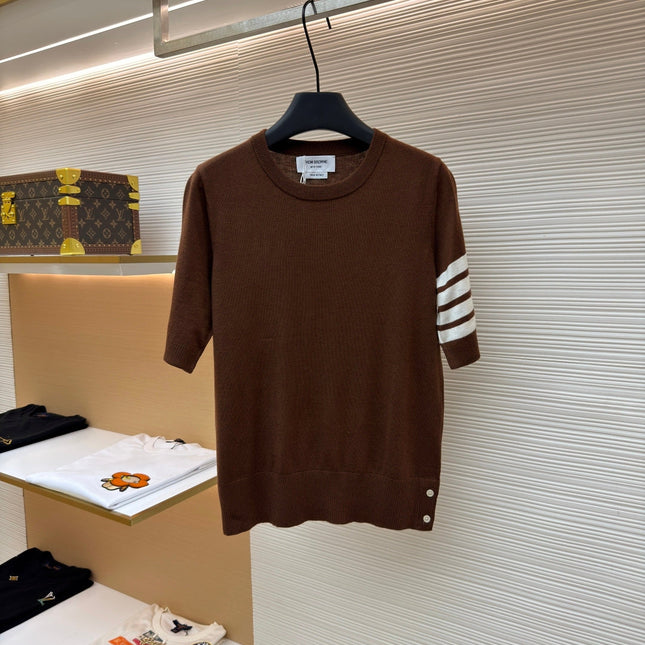 THOM 26S SHORT-SLEEVED SWEATER STYLE 169