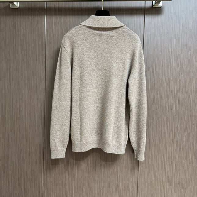 LP 26S ZIP NECK KNIT SWEATER 429