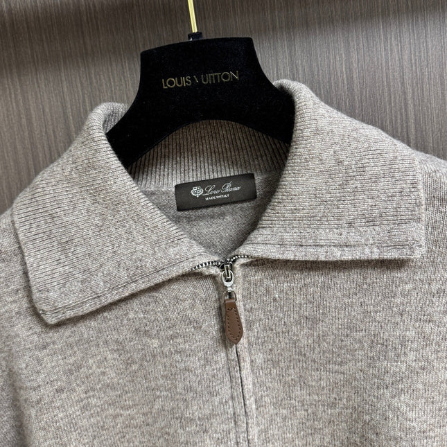 LP 26S ZIP NECK KNIT SWEATER 429