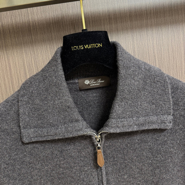LP 26S ZIP NECK KNIT SWEATER 428