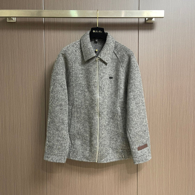 LP 26S ZIP-UP KNIT CARDIGAN 605