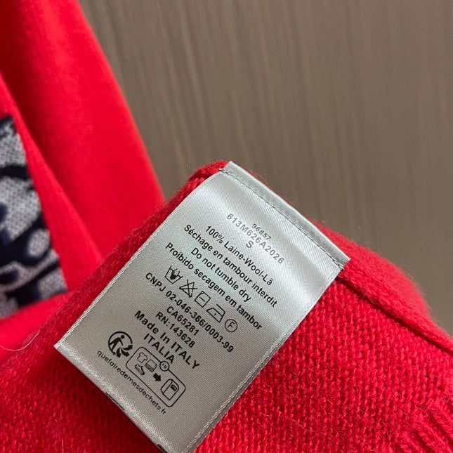 DIOR 26S KNITTED SWEATER 1004