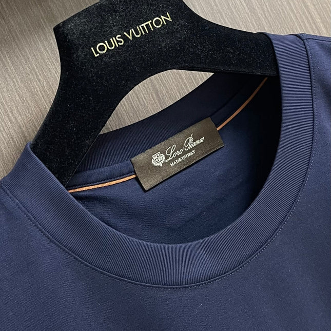 LORO PIANA 26S SHORT SLEEVE CREW NECK T-SHIRT 840