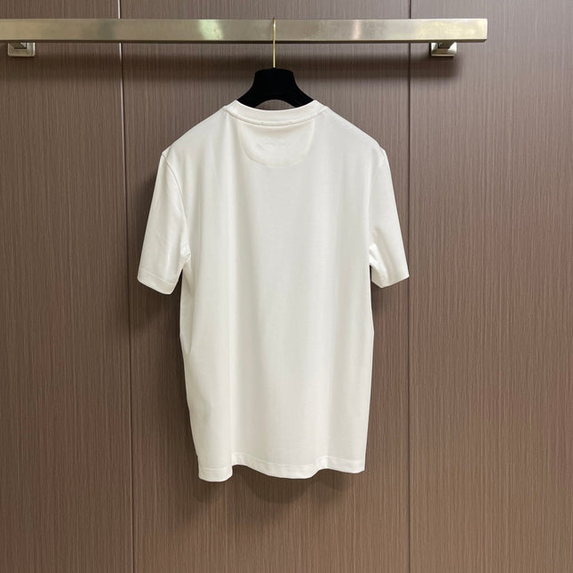 LORO PIANA 26S SHORT SLEEVE CREW NECK T-SHIRT 839