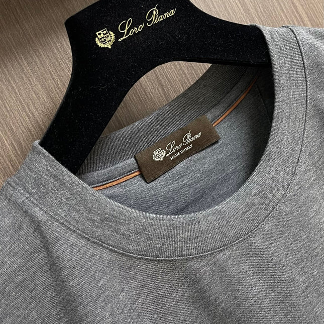 LORO PIANA 26S SHORT SLEEVE CREW NECK T-SHIRT 838
