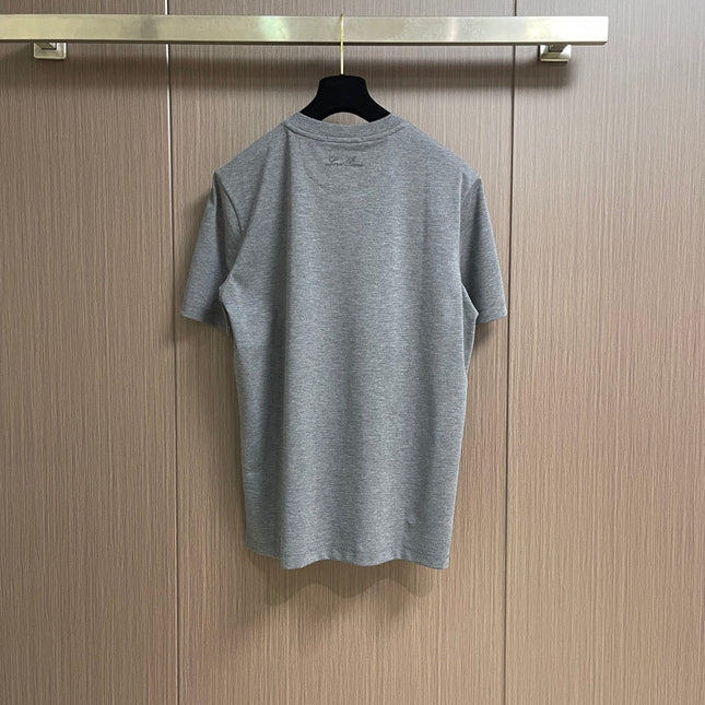 LORO PIANA 26S SHORT SLEEVE CREW NECK T-SHIRT 838