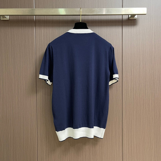 FENDI 26S SHORT-SLEEVE KNIT TOP 439