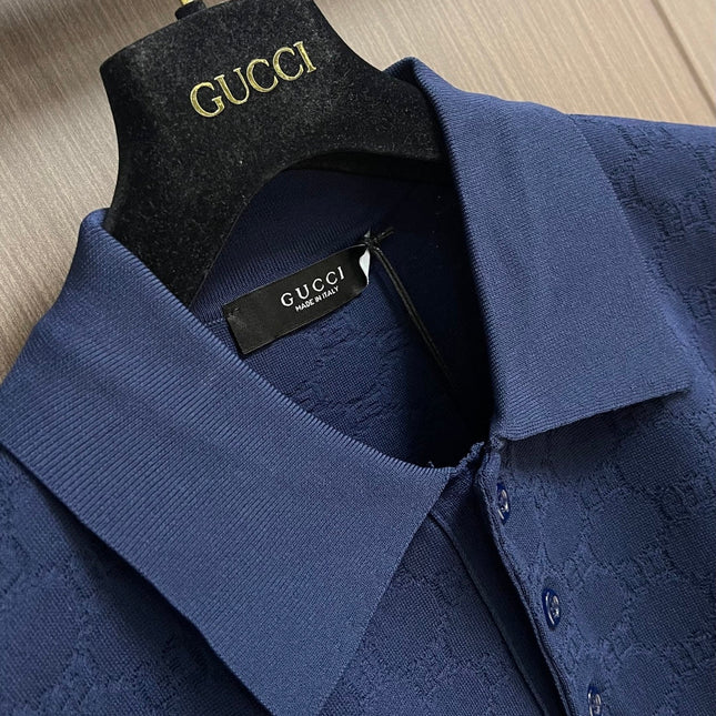 GUCCI 26S KNIT POLO SHIRT 369