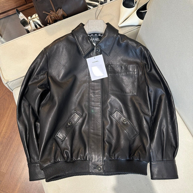 CHANEL 26S RETRO LEATHER JACKET 1287