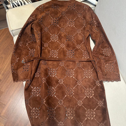 HERMES 26S SUEDE JACKET 790