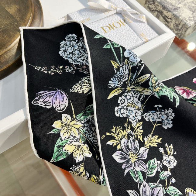 DIOR 26S SCARF 90CM IN SILK 293854