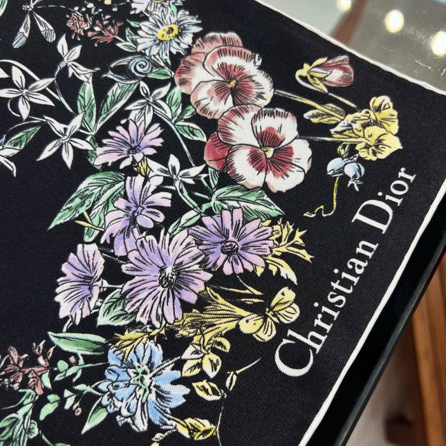 DIOR 26S SCARF 90CM IN SILK 293854