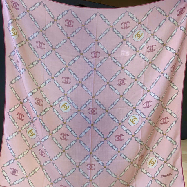 CHANEL 26S SCARF 135 IN CASHMERE AND SILK 306125