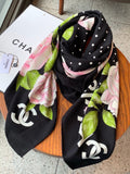 CHANEL 26S SCARF 140 IN CASHMERE AND SILK 309336