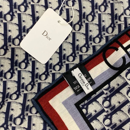 DIOR 26S SCARF 140CM IN CASHMERE SILK 311938