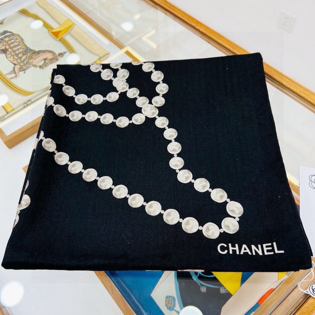 CHANEL 26S SCARF 140 IN SILK 311964