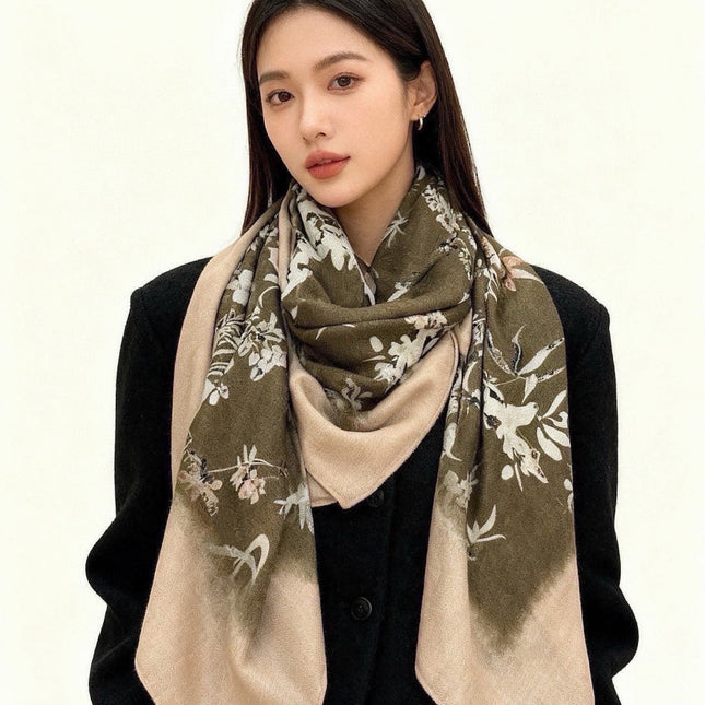 DIOR 26S SCARF 140CM IN CASHMERE SILK 311968
