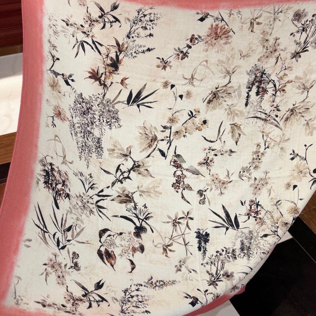 DIOR 26S SCARF 140CM IN CASHMERE SILK 311969