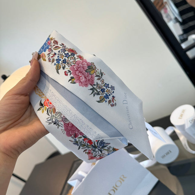 DIOR 26S SCARF 100CM IN SILK 280951