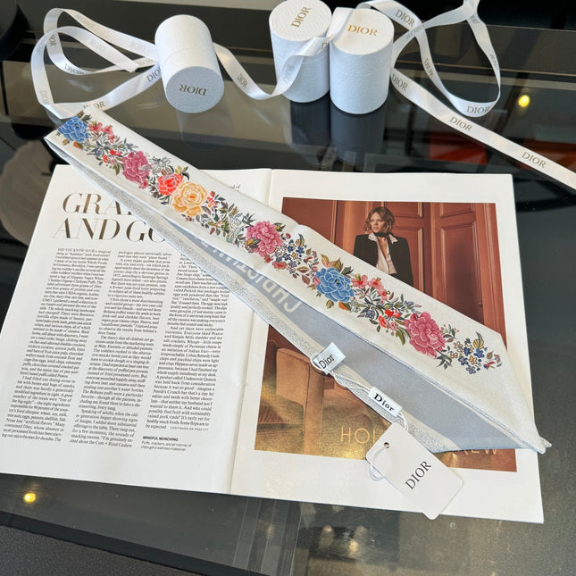 DIOR 26S SCARF 100CM IN SILK 280951