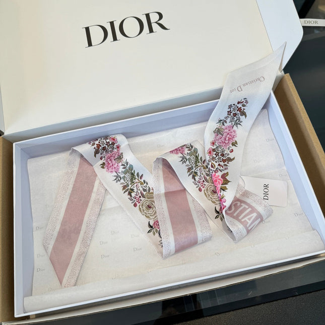 DIOR 26S SCARF 100CM IN SILK 280955