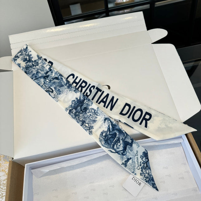 DIOR 26S SCARF 105CM IN SILK 303999