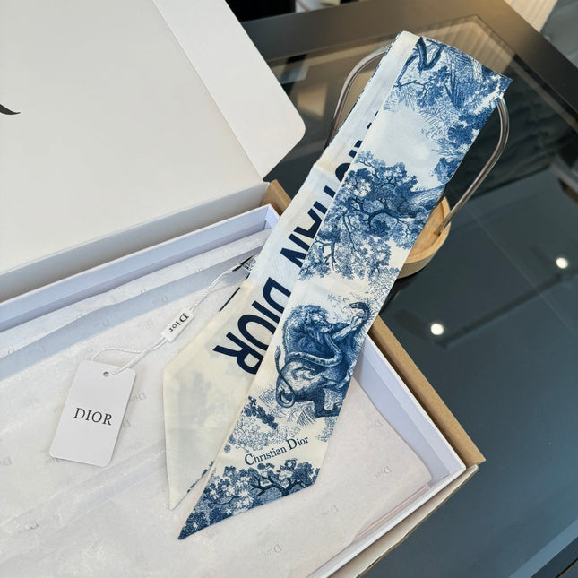DIOR 26S SCARF 105CM IN SILK 303999