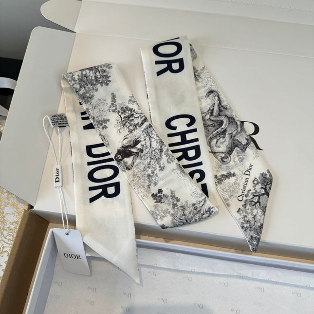 DIOR 26S SCARF 105CM IN SILK 304000